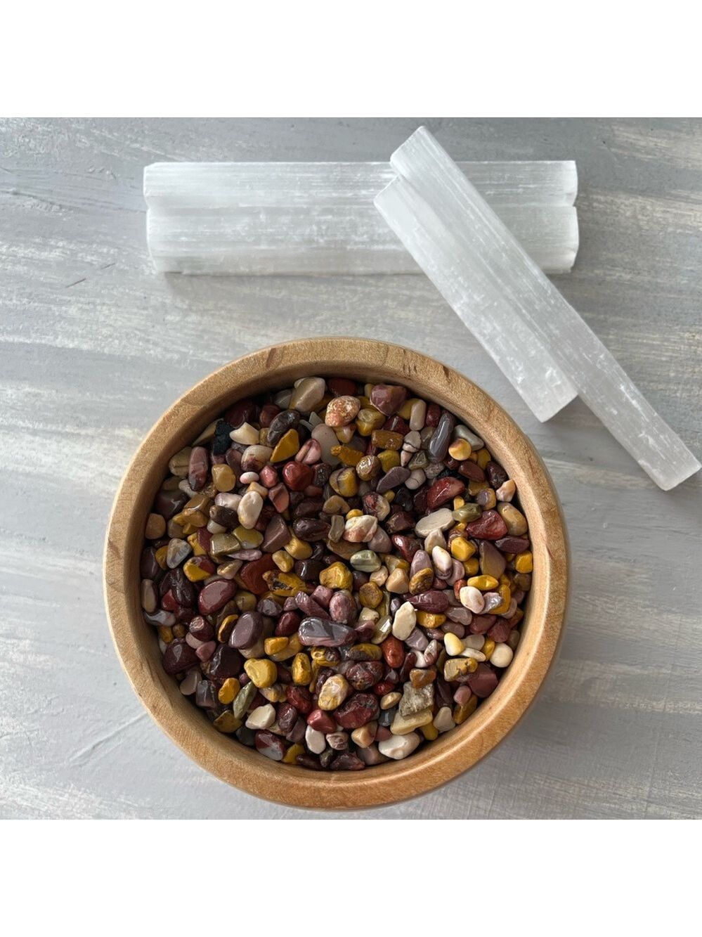 Mookaite jasper chips